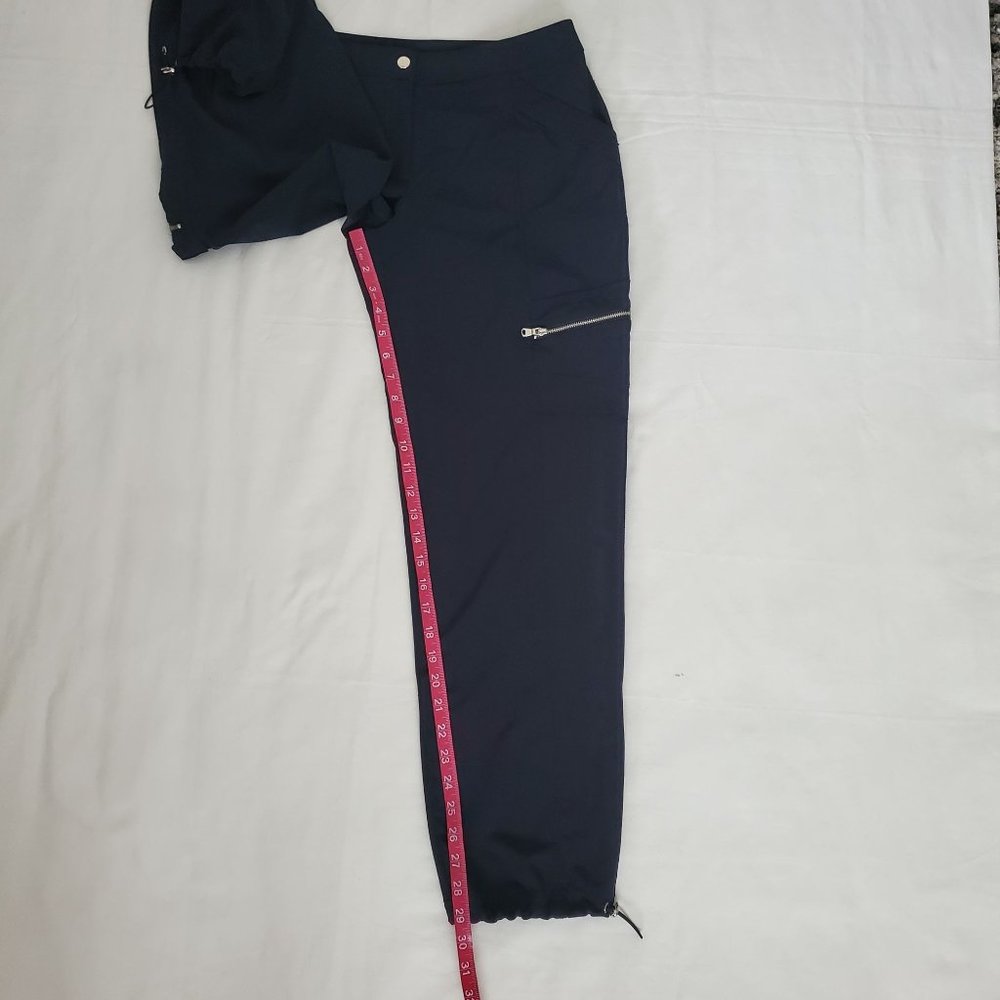 Zenergy By Chicos Women's Neema Zippered Side Pocket Cargo Pants Size 0/ US-4 - Picture 15 of 16
